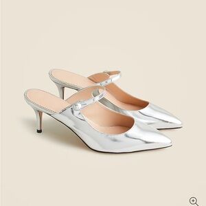 JCrew Colette mule heels in Italian specchio leather

70mm heel
Size 6
Worn once